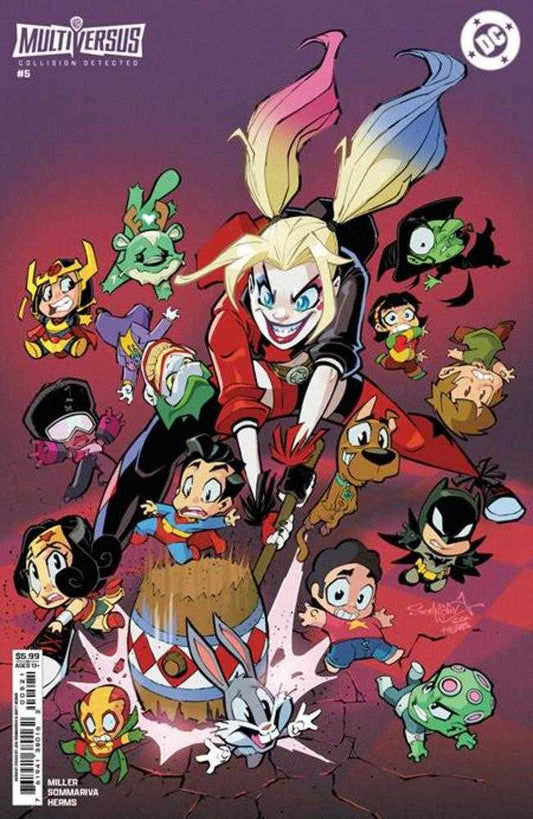 MULTIVERSUS COLLISION DETECTED #5 (OF 6) COVER B JON SOMMARIVA CARD STOCK VARIANT
