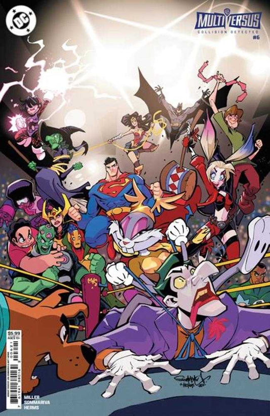MULTIVERSUS COLLISION DETECTED #6 (OF 6) COVER B JON SOMMARIVA CARD STOCK VARIANT