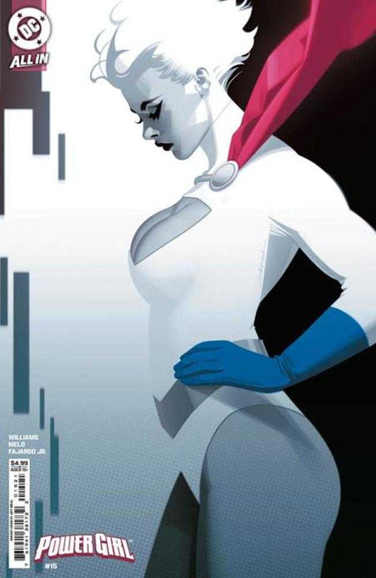 POWER GIRL #15 COVER B JEFF DEKAL CARD STOCK VARIANT
