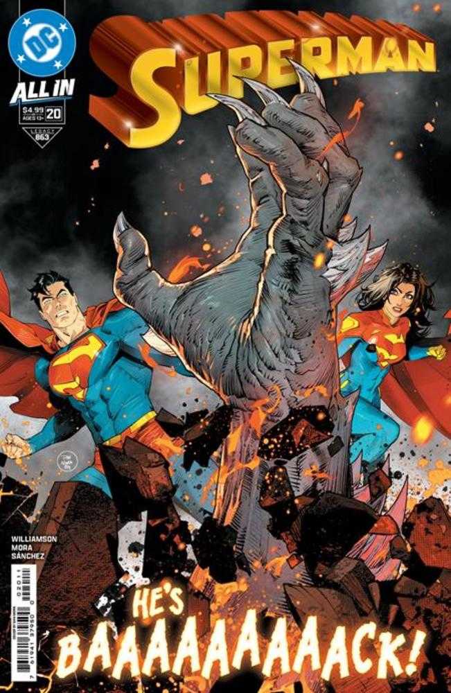 SUPERMAN #20 COVER A DAN MORA