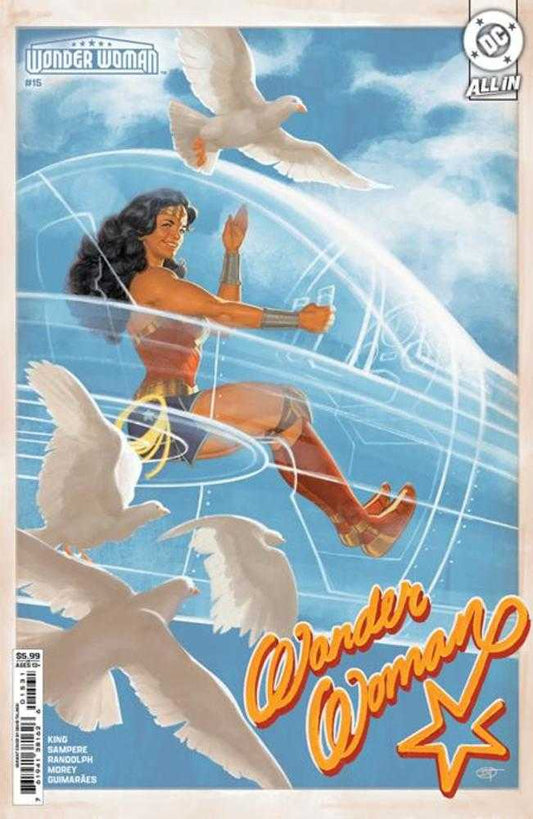 WONDER WOMAN #15 COVER C DAVID TALASKI CARD STOCK VARIANT
