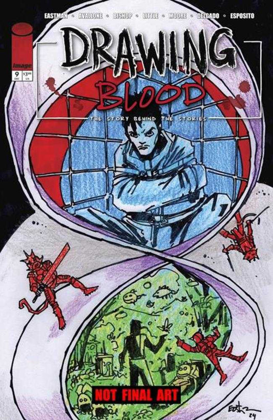 DRAWING BLOOD #9 (OF 12) COVER A KEVIN EASTMAN