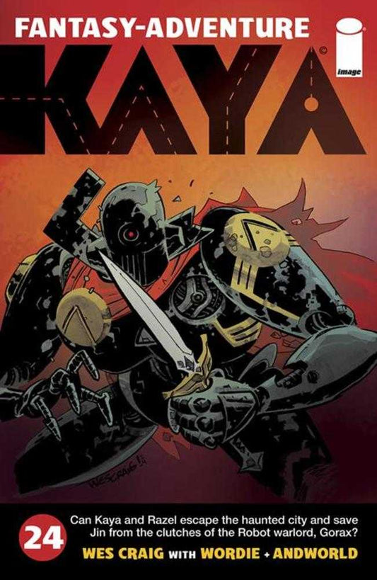 KAYA #24 COVER A WES CRAIG