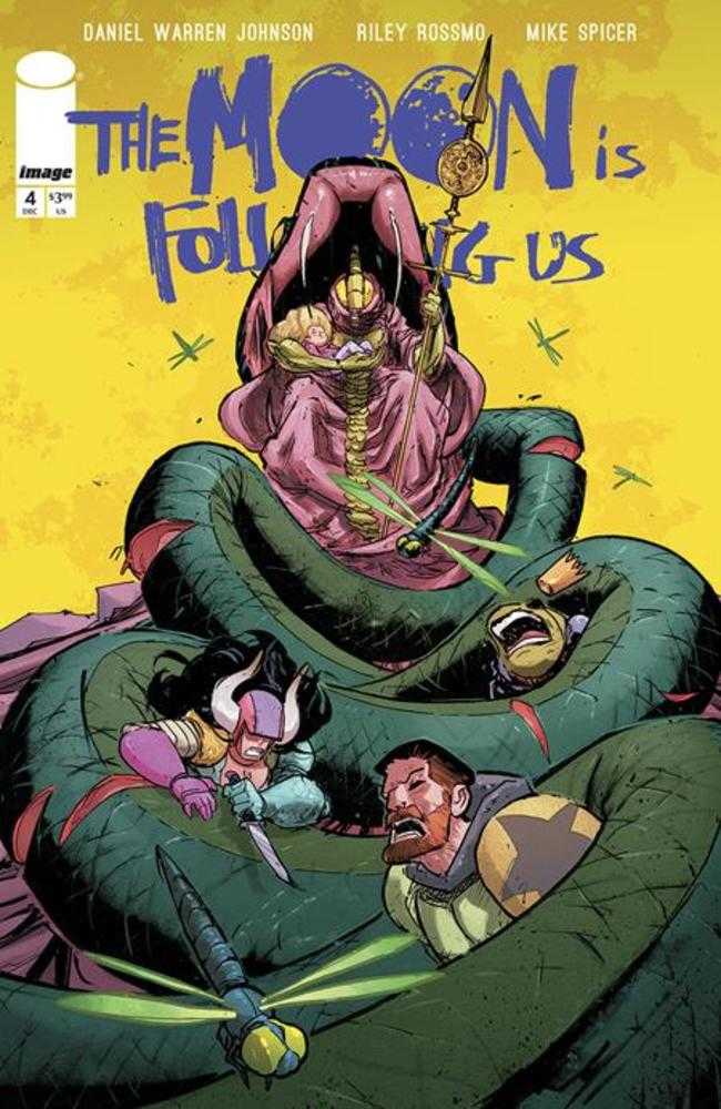 THE MOON IS FOLLOWING US #4 (OF 10) COVER A RILEY ROSSMO & MIKE SPICER