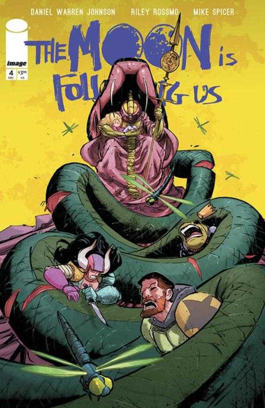 THE MOON IS FOLLOWING US #4 (OF 10) COVER A RILEY ROSSMO & MIKE SPICER