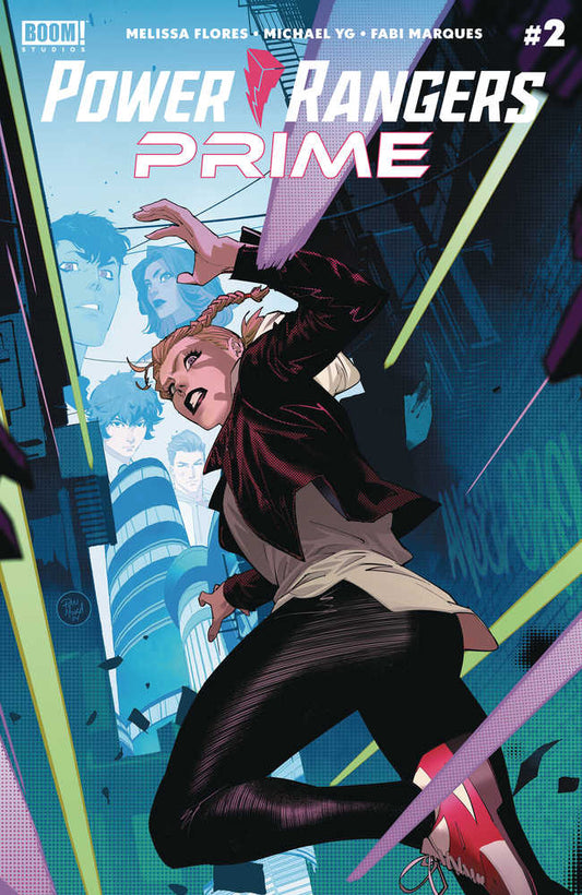 POWER RANGERS PRIME #2 COVER A MORA