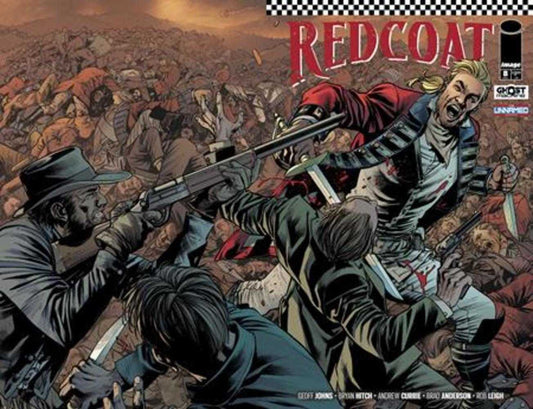REDCOAT #8 COVER A BRYAN HITCH & BRAD ANDERSON WRPAROUND