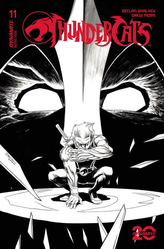 THUNDERCATS #11 COVER P 1:10 VARIANT EDITION SHALVEY LINE ART