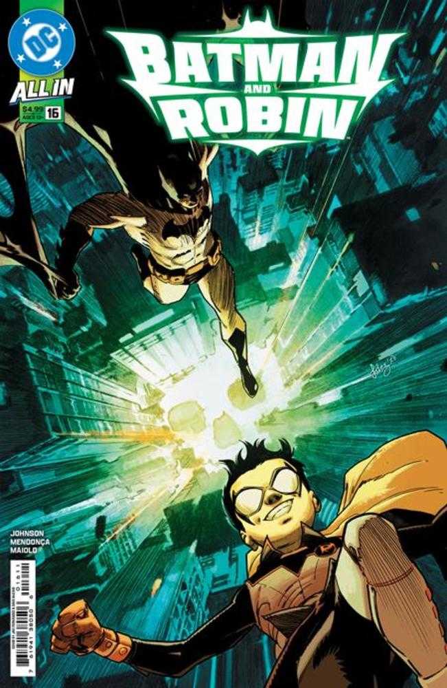 BATMAN AND ROBIN #16 COVER A JAVIER FERNANDEZ