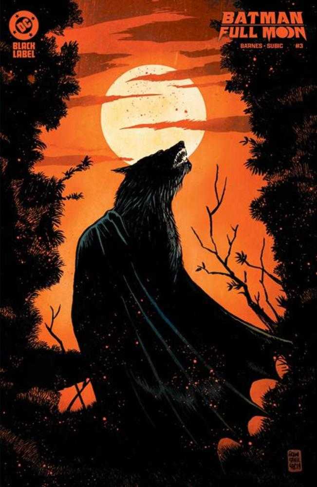 BATMAN FULL MOON #3 (OF 4) COVER B FRANCESCO FRANCAVILLA CARD STOCK VARIANT (MATURE)