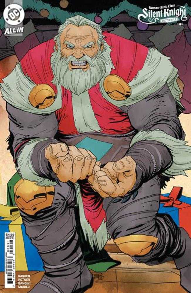 BATMAN SANTA CLAUS SILENT KNIGHT RETURNS #5 (OF 5) COVER B PETE WOODS CARD STOCK VARIANT