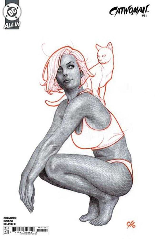 CATWOMAN #71 COVER B FRANK CHO CARD STOCK VARIANT