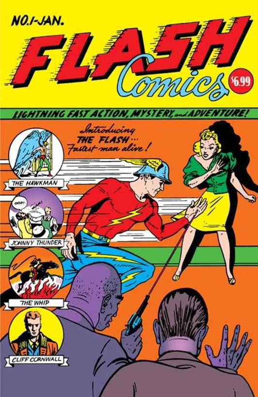FLASH COMICS #1 FACSIMILE EDITION COVER A SHELDON MOLDOFF