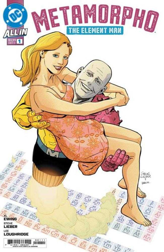 METAMORPHO THE ELEMENT MAN #1 COVER A STEVE LIEBER