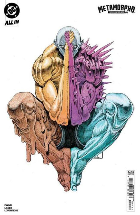 METAMORPHO THE ELEMENT MAN #1 COVER C IAN BERTRAM CARD STOCK VARIANT