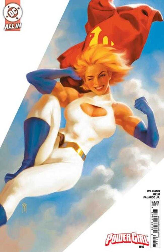 POWER GIRL #16 COVER B MIGUEL MERCADO CARD STOCK VARIANT