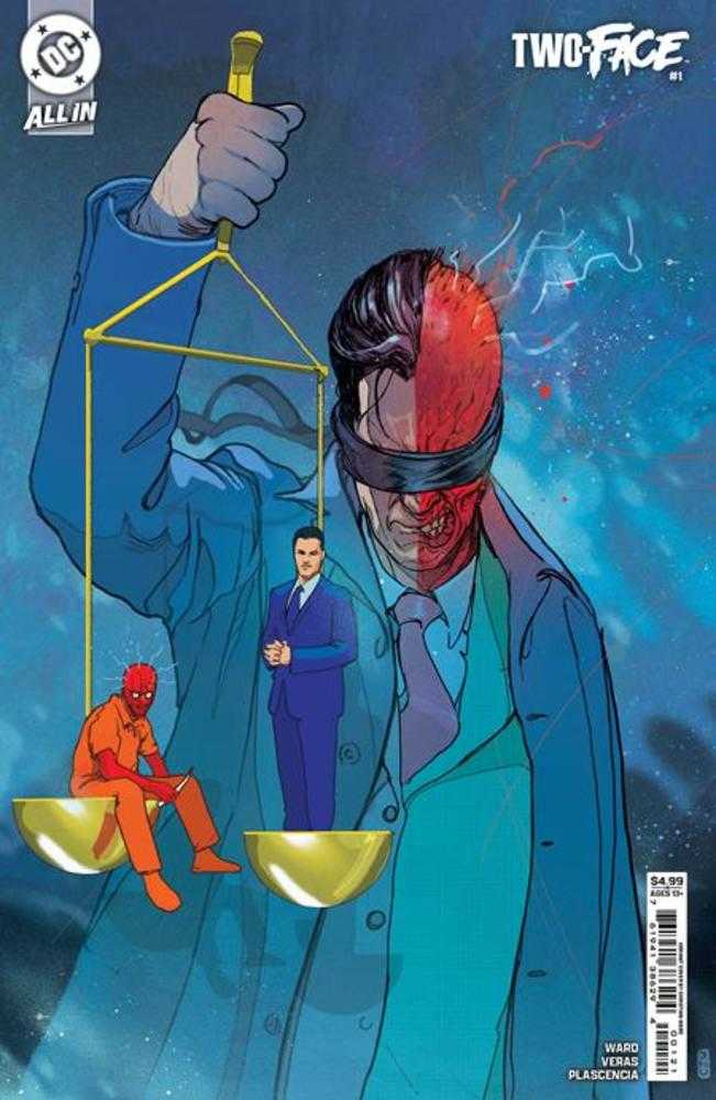 TWO-FACE #1 (OF 6) COVER B CHRISTIAN WARD CARD STOCK VARIANT