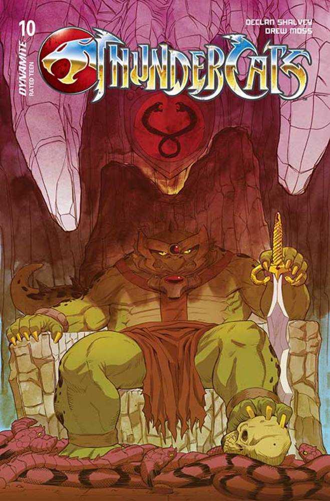 THUNDERCATS #10 COVER S FOC MOSS SLITHE ORIGINAL