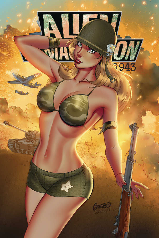 ALIEN ARMAGGEDON 1944 #2 COVER A STANDARD (MATURE)