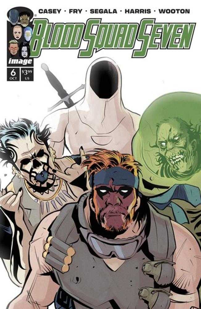 BLOOD SQUAD SEVEN #6 COVER A PAUL FRY (MATURE)
