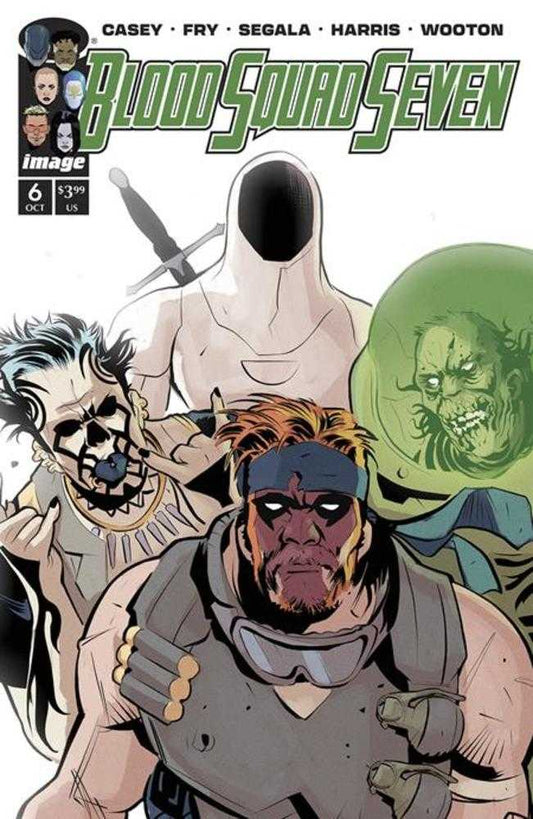 BLOOD SQUAD SEVEN #6 COVER A PAUL FRY (MATURE)