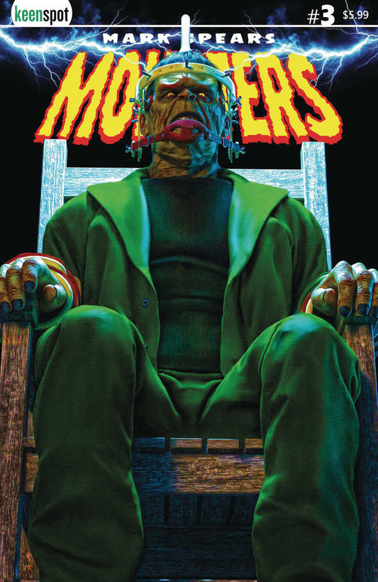 MARK SPEARS MONSTERS #3 COVER A FRANKENSTEIN