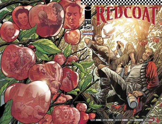 REDCOAT #9 COVER A BRYAN HITCH & BRAD ANDERSON WRAPAROUND