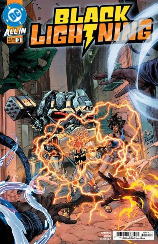 BLACK LIGHTNING #3 COVER A FICO OSSIO