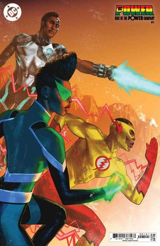 DC POWER RISE OF THE POWER COMPANY #1 (ONE SHOT) COVER C DAVI GO CARD STOCK VARIANT