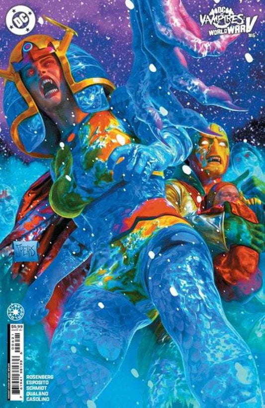 DC VS VAMPIRES WORLD WAR V #6 (OF 12) COVER B MARK SPEARS CARD STOCK VARIANT