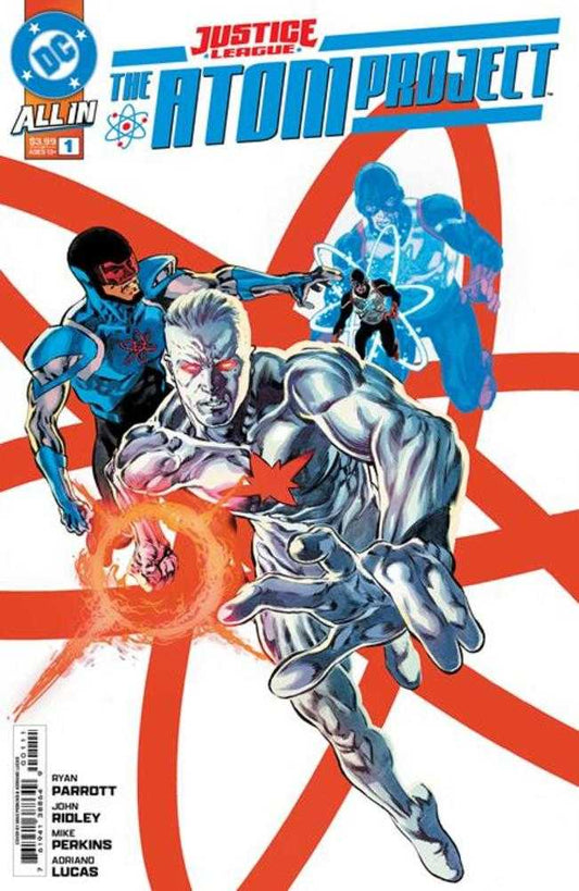 JUSTICE LEAGUE THE ATOM PROJECT #1 (OF 6) COVER A MIKE PERKINS