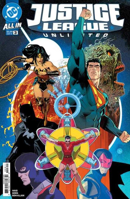 JUSTICE LEAGUE UNLIMITED #3 COVER A DAN MORA