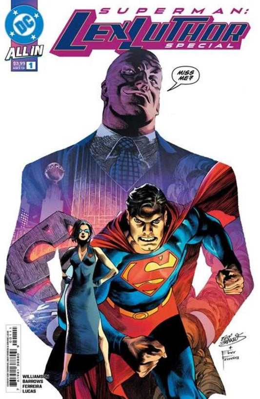 SUPERMAN LEX LUTHOR SPECIAL #1 (ONE SHOT) COVER A EDDY BARROWS & EBER FERREIRA
