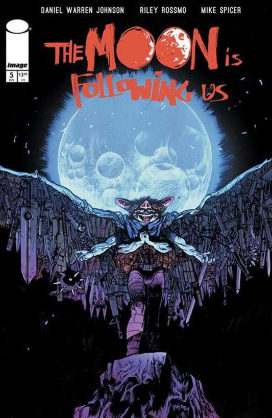 THE MOON IS FOLLOWING US #5 (OF 10) COVER B DANIEL WARREN JOHNSON & MIKE SPICER VARIANT