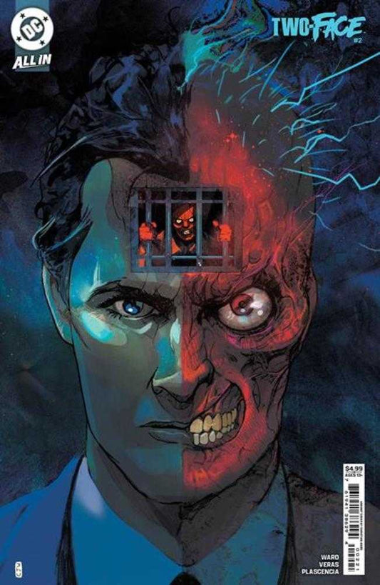 TWO-FACE #2 (OF 6) COVER B CHRISTIAN WARD CARD STOCK VARIANT