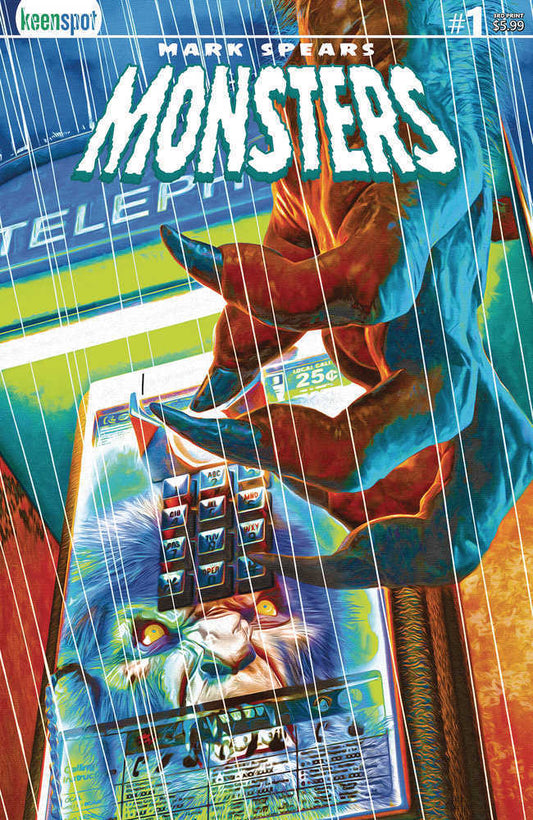 MARK SPEARS MONSTERS #1 3RD PRINTING COVER A TELEPHONE LINE