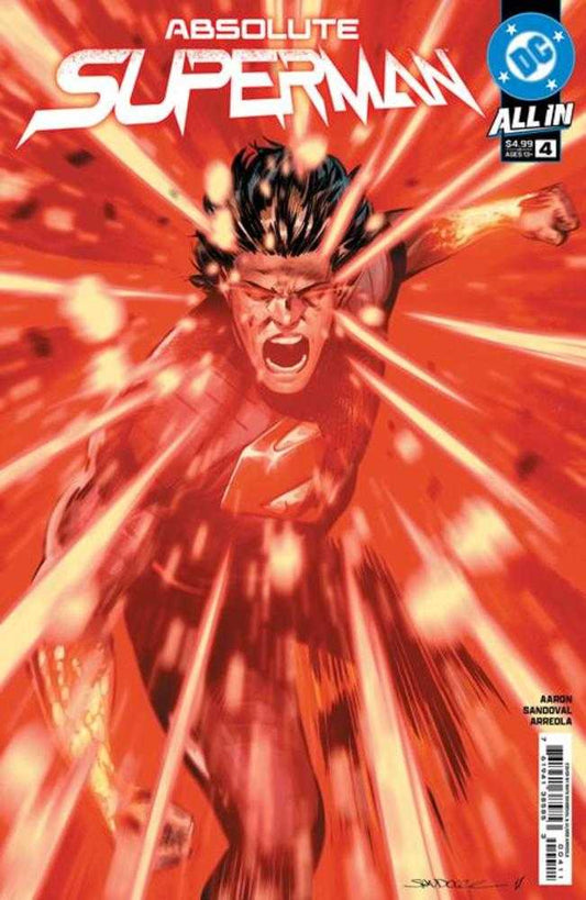 ABSOLUTE SUPERMAN #4 COVER A RAFA SANDOVAL