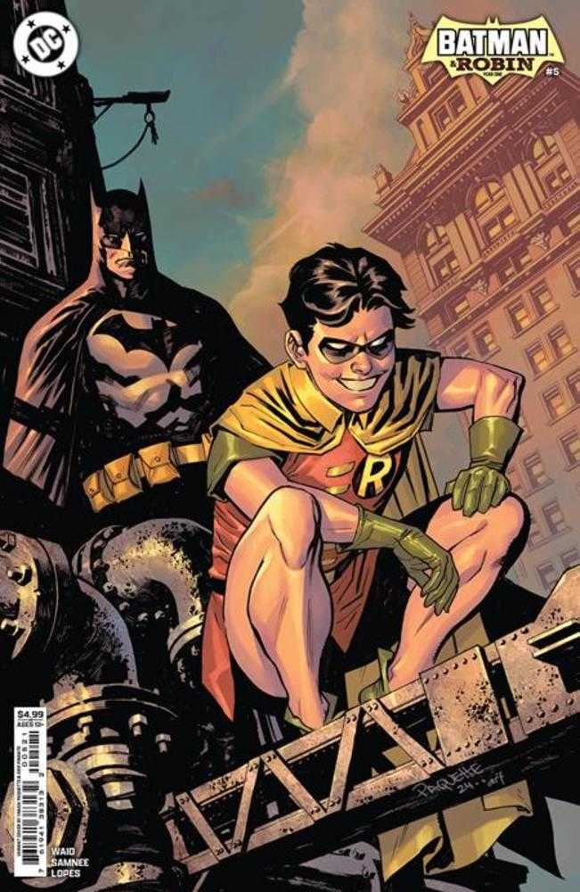 BATMAN & ROBIN YEAR ONE #5 (OF 12) COVER B YANICK PAQUETTE CARD STOCK VARIANT