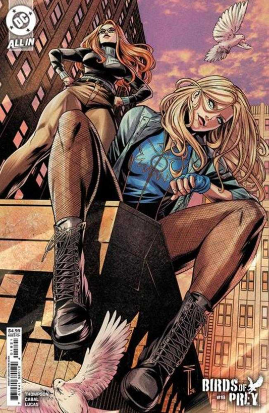 BIRDS OF PREY #18 COVER B SERG ACUNA CARD STOCK VARIANT