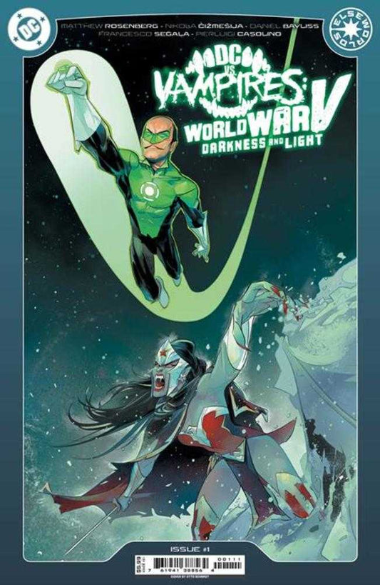 DC VS VAMPIRES WORLD WAR V DARKNESS AND LIGHT #1 (ONE SHOT) COVER A OTTO SCHMIDT