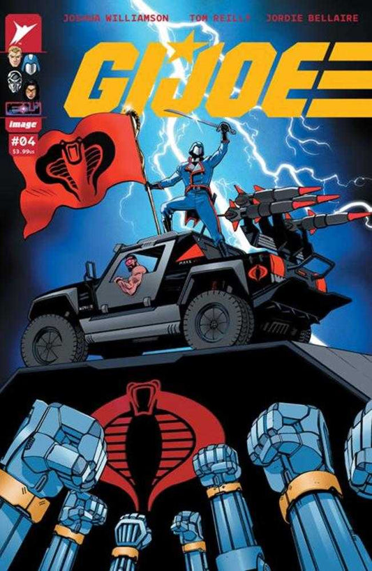 G.I. JOE #4 COVER A TOM REILLY