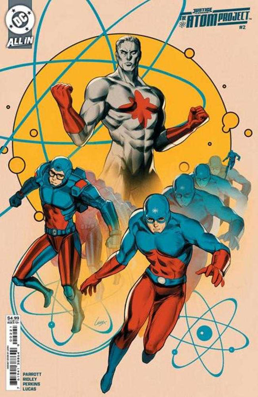 JUSTICE LEAGUE THE ATOM PROJECT #2 (OF 6) COVER B LESLEY LEIRIX LI CARD STOCK VARIANT