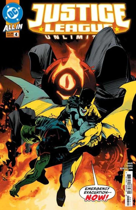 JUSTICE LEAGUE UNLIMITED #4 COVER A DAN MORA