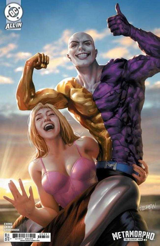 METAMORPHO THE ELEMENT MAN #3 COVER B DERRICK CHEW CARD STOCK VARIANT