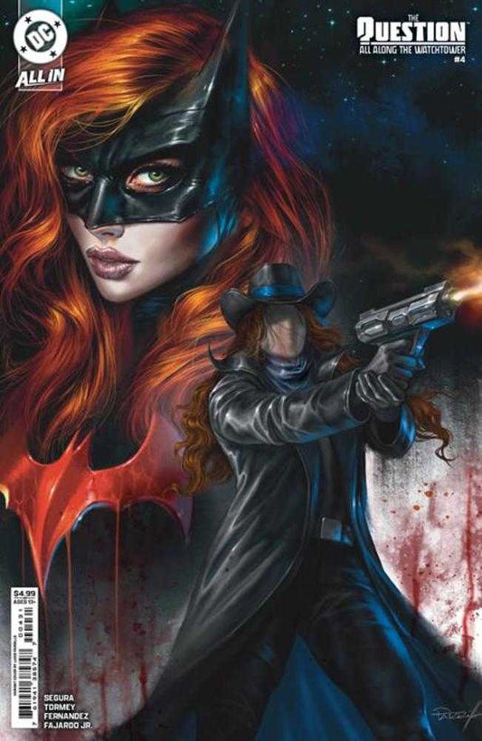 QUESTION ALL ALONG THE WATCHTOWER #4 (OF 6) COVER C LUCIO PARRILLO CARD STOCK VARIANT