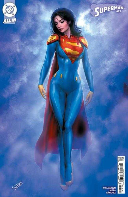 SUPERMAN #23 COVER B NATHAN SZERDY CARD STOCK VARIANT