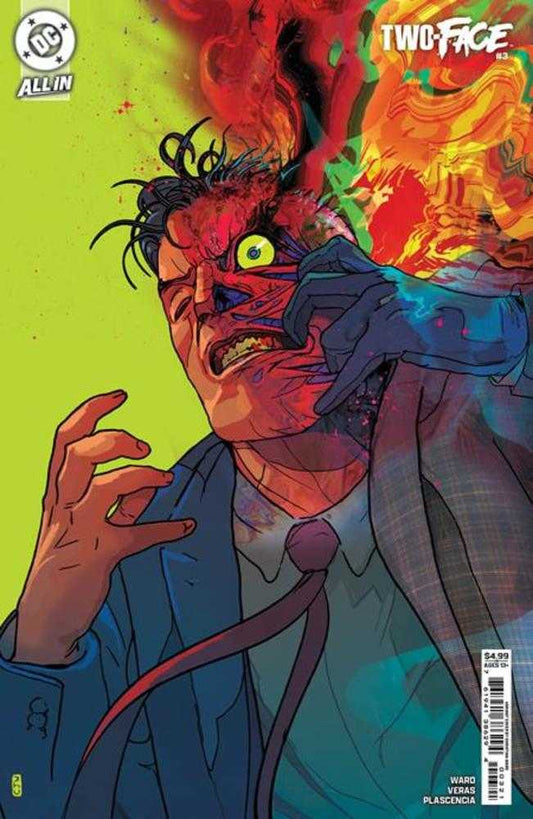 TWO-FACE #3 (OF 6) COVER B CHRISTIAN WARD CARD STOCK VARIANT