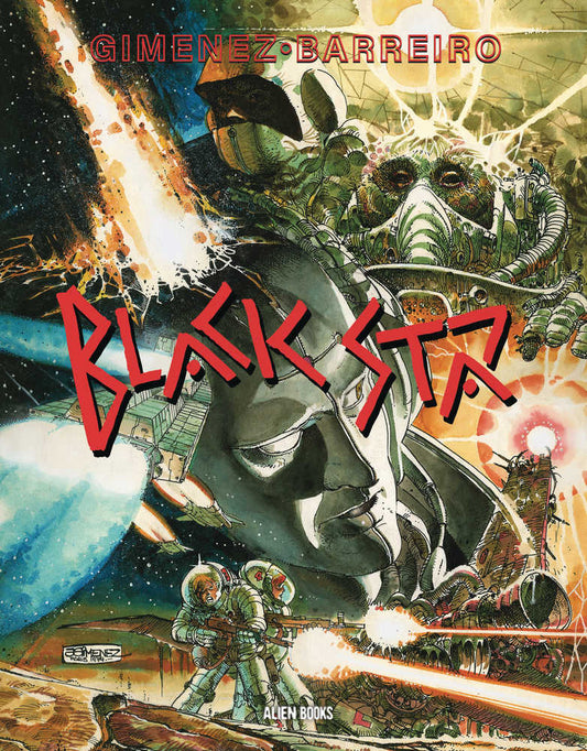 BLACK STAR GRAPHIC NOVEL COVER B GIMENEZ
