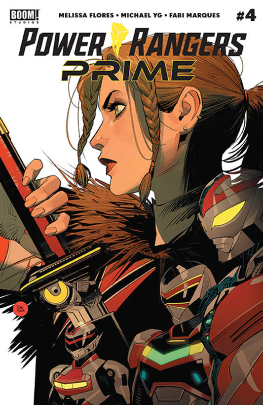 POWER RANGERS PRIME #4 COVER A MORA
