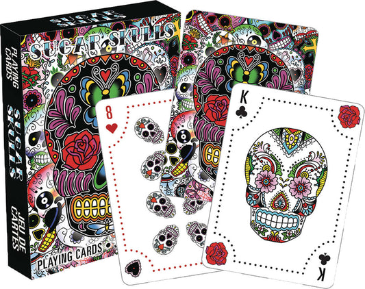 SUGAR SKULLS PLAYING CARDS
